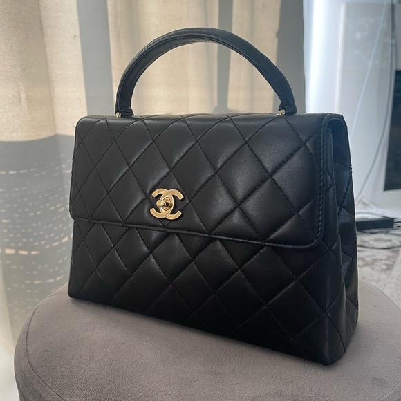 Authentic Chanel kelly top handle bag - Picture 3 of 13